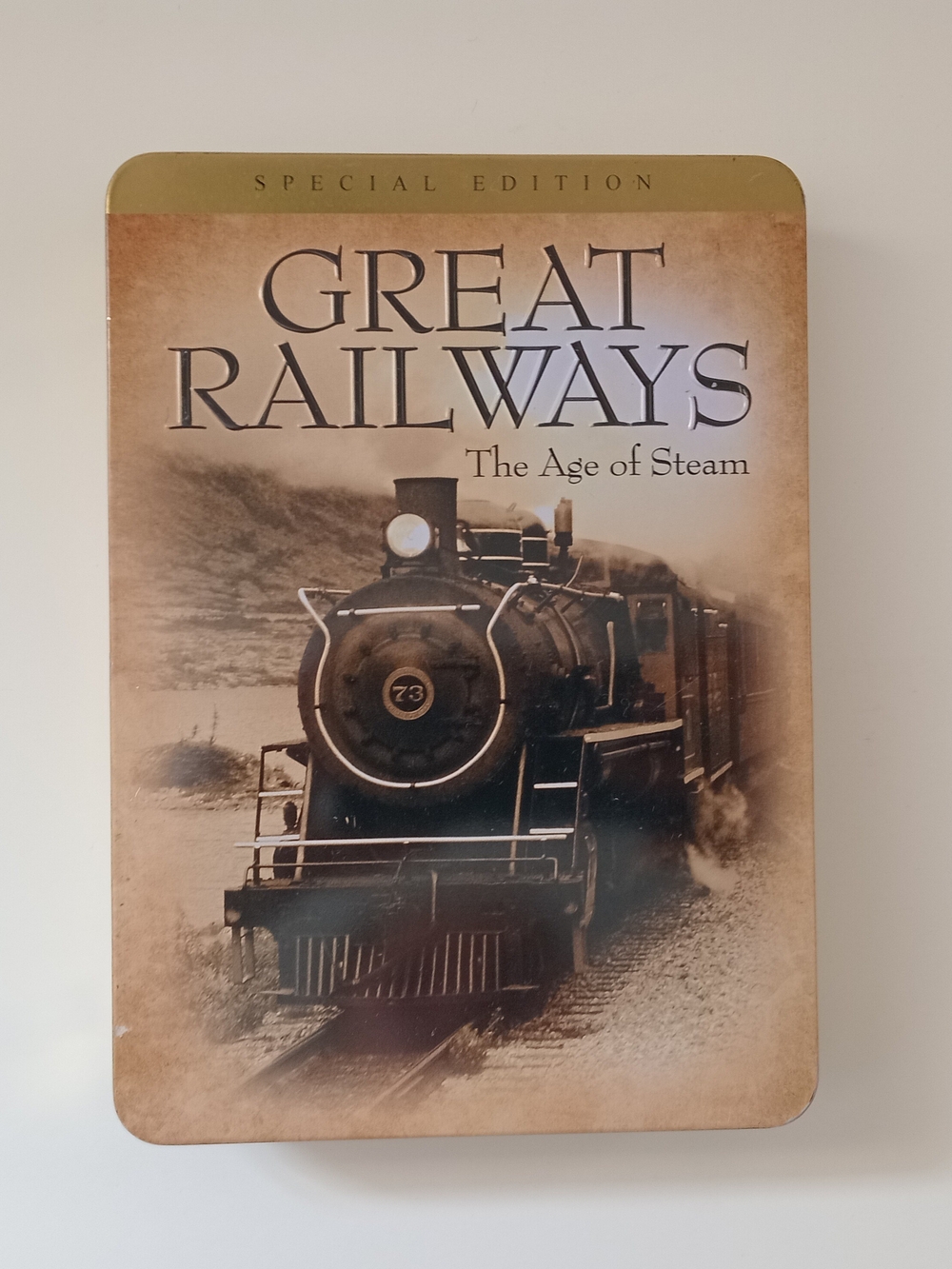 Great Railways: The Age of Steam – 3-Disc Special Edition DVD Tin